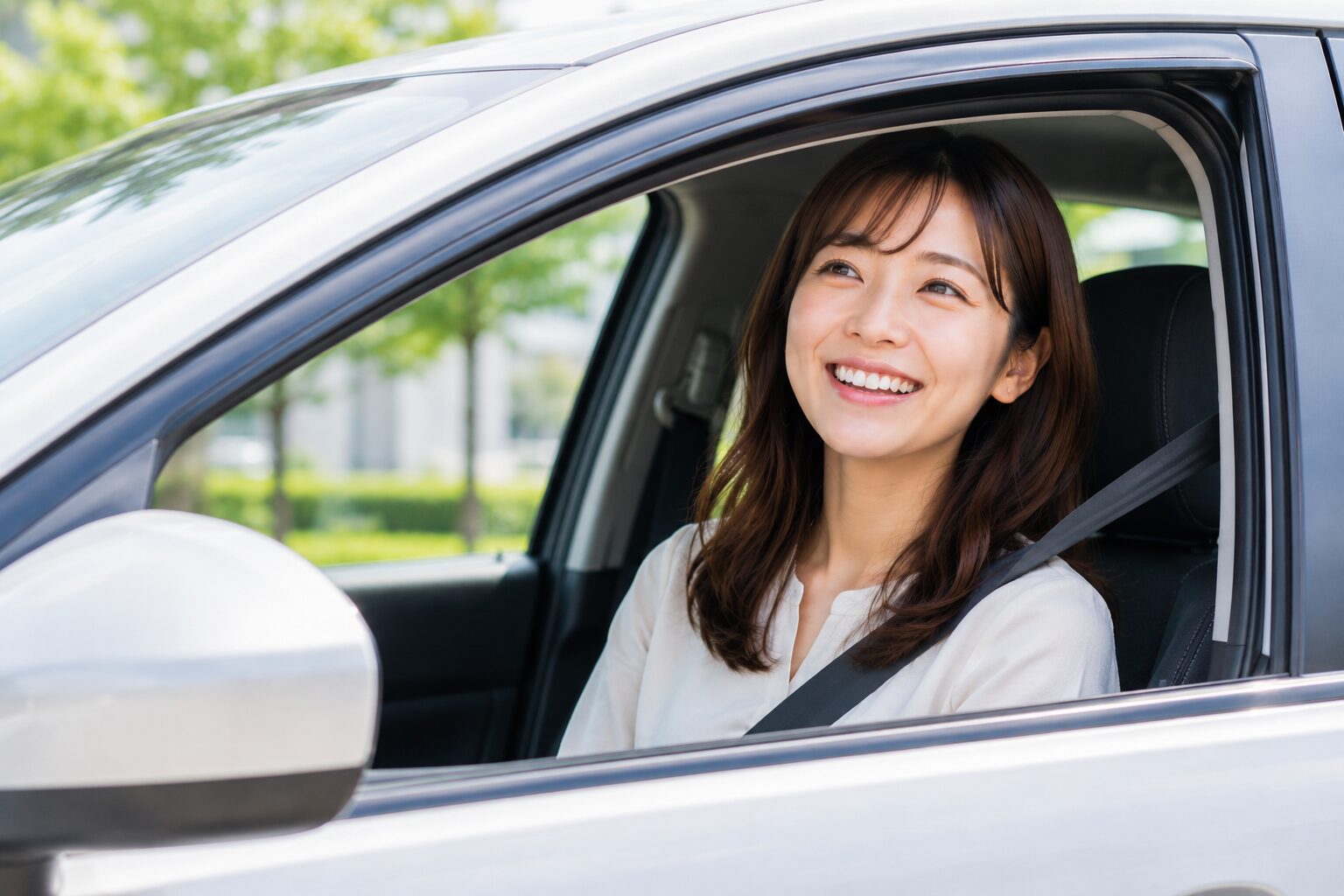 喜んでいる女性